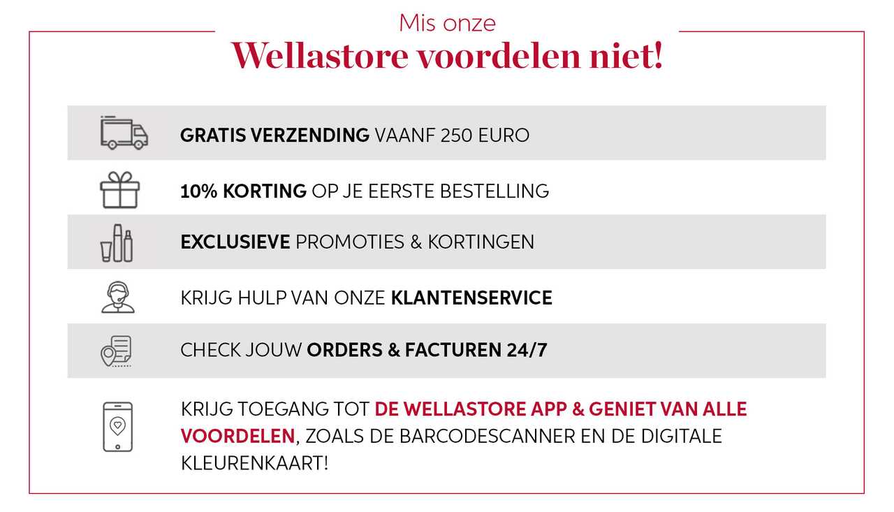 Mis onze Wellastore voordelen niet!