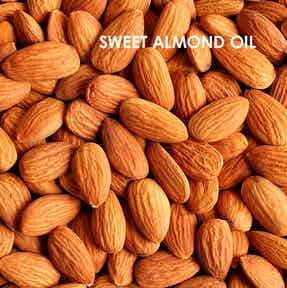 Sweet almond oil: one of weDo natural ingredients 